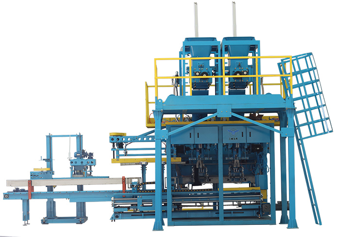 三維漢界全自動包裝機助力石英砂企業(yè)減時增效
